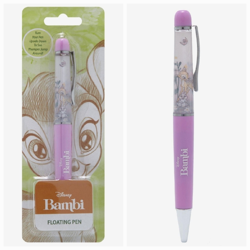 Disney Bambi & Thumper Outline Poses Stacked Crossbody Bag by Buckle-Down w Pen - Picture 2 of 6